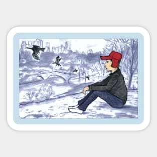 The catcher in the rye Sticker